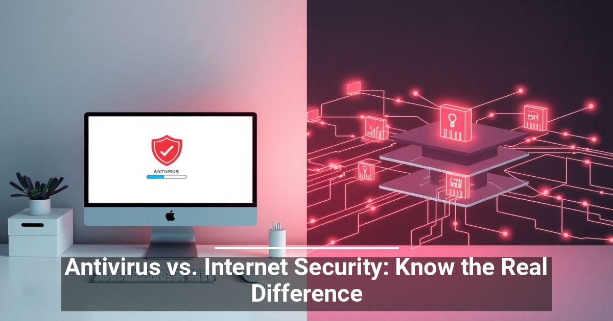 Antivirus vs. Internet Security: Know the Real Difference