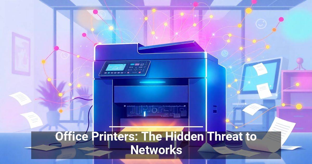 Office Printers: The Hidden Threat to Networks