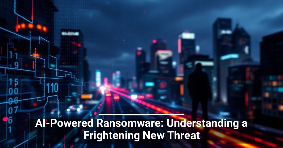AI-Powered Ransomware: Understanding a Frightening New Threat