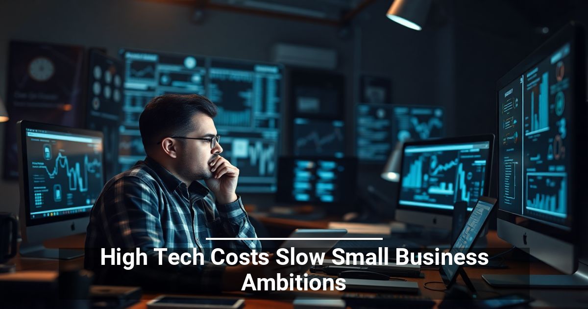 High Tech Costs Slow Small Business Ambitions