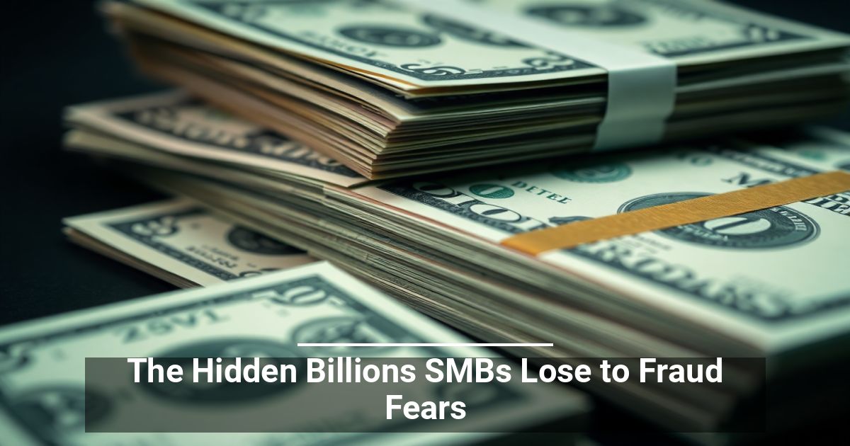 The Hidden Billions SMBs Lose to Fraud Fears