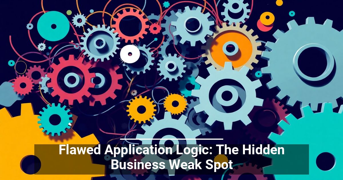Flawed Application Logic: The Hidden Business Weak Spot