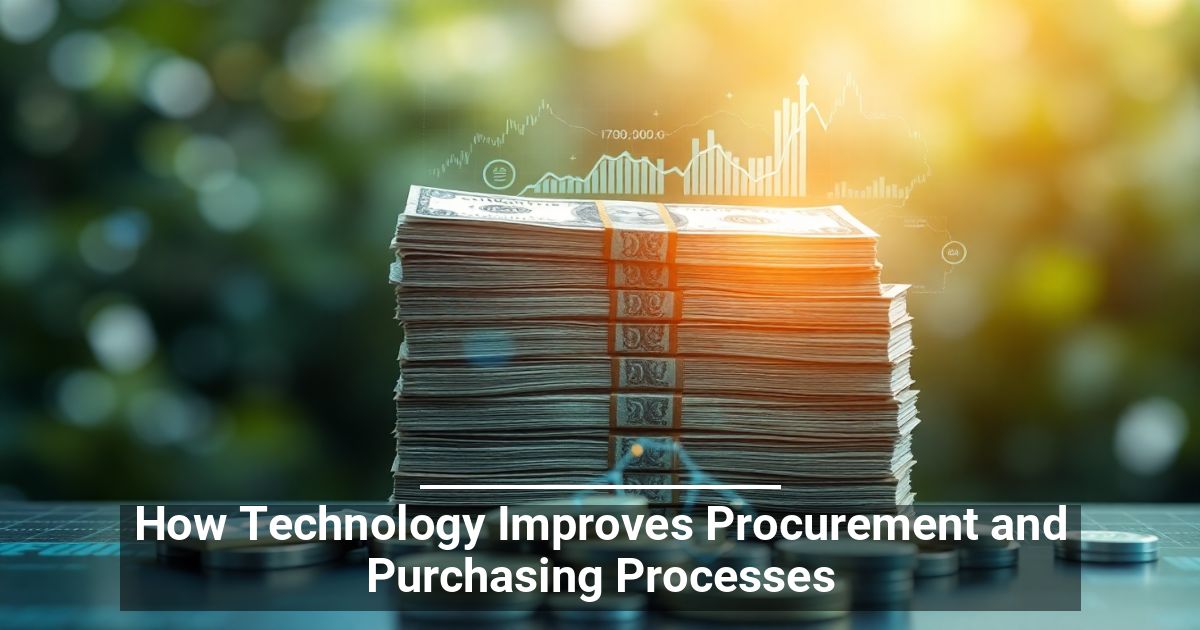 How Technology Improves Procurement and Purchasing Processes