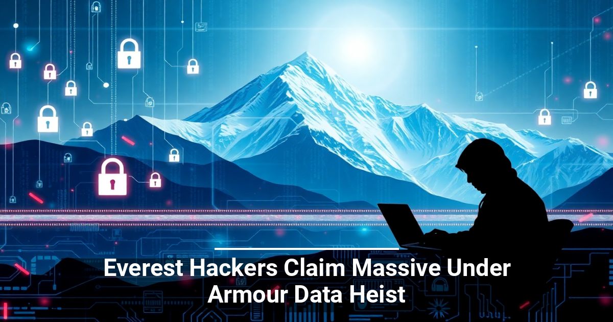Everest Hackers Claim Massive Under Armour Data Heist